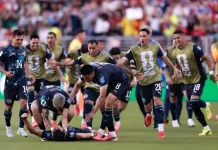 Gol Kilat Galarza Bawa Paraguay Ungguli Turki di Paruh Pertama