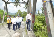 Menteri PU Siapkan Saluran Air di Hulu Sungai Nokilalaki Sigi Sulteng