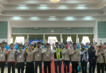 Kloter Sembilan Debarkasi Balikpapan Sambut Ratusan Jemaah Haji
