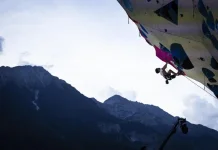 Srondeng Peringkat Empat Lead World Climbing Series Innsbruck