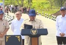 Presiden Prabowo Resmikan Jalan Daerah Sepanjang 1.151 kilometer