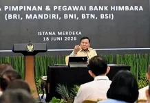Presiden Prabowo Dorong Himbara jadi Perbankan Patriotik