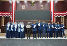 Belajar Sampaikan Aspirasi, Siswa SMPIT Nurul Fikri Datangi DPRD Kota Bogor