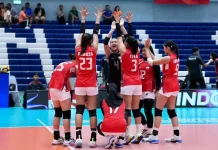 Timnas Voli Putri U-18 Indonesia Kalahkan Australia Tiga Set