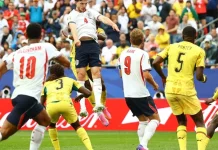 Babak Pertama, Inggris Vs Ghana belum Menghasilkan Gol