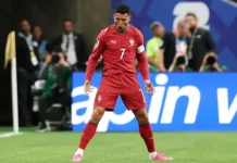 Ronaldo Jadi Pemain Pertama Cetak Gol di Enam Piala Dunia