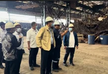 Sidak Perusahaan Baja, Menkeu Minta Dunia Usaha Jalankan Bisnis Sesuai Aturan