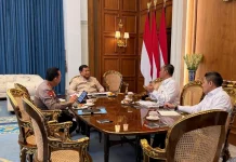 Kapolri Menghadap Presiden Prabowo Subianto Lapor Keamanan