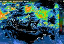 Prakiraan Cuaca Ibu  Kota Provinsi se-Indonesia, 27 Juni