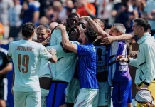 Babak Pertama: Dembele Cetak Hattrick, Prancis Pimpin 3-1 atas Norwegia