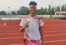 Lio Mema Pecahkan Rekor Nasional Lompat Tinggi U18