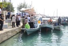 Hari Bhayangkara, Polres Kepulauan Seribu Gelar Lomba Dongkrak Wisata Bahari