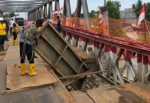 Kementerian PU Percepat Perbaikan Jembatan Bailey Kutablang di Aceh