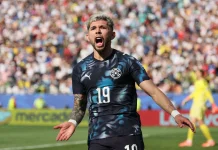 Paraguay Kejutkan Jerman, Julio Bawa La Albirroja Unggul Babak Pertama 32 Besar