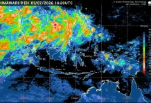 Prakiraan Cuaca Ibu  Kota Provinsi se-Indonesia, 2 Juli