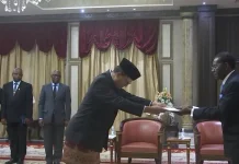 Dubes RI Serahkan Kredensial kepada Presiden Guinea Ekuatorial