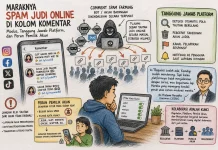 CISSReC: Spam Judi Online di Medsos Manfaatkan Celah Moderasi