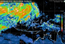 Prakiraan Cuaca Ibu  Kota Provinsi se-Indonesia, 3 Juli