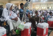 Kepulangan Jemaah Haji Melalui Bandara Soetta 98,5 Persen