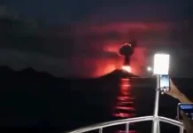 Video Viral Gunung Anak Krakatau Meletus Dipastikan Hoaks