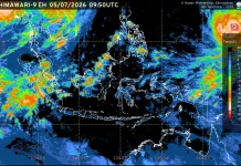 Prakiraan Cuaca Ibu  Kota Provinsi se-Indonesia, 6 Juli
