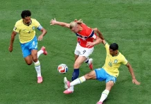 Babak Pertama: Brasil vs Norwegia Diwarnai Gol Offside hingga Penalti Gagal