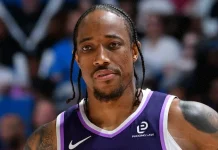 Sacramento Kings Lepas DeMar DeRozan