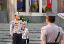 Kakorlantas Pimpin Sertijab Pejabat Utama, Tekankan Kekompakan Personel
