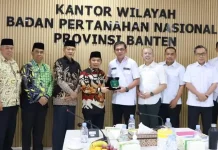 Bahas Tanah Wakaf, PB Mathla’ul Anwar Kunjungi Kanwil ATR/BPN Banten