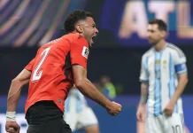 Yasser Ibrahim Buka Keunggulan Mesir 1-0 di Babak Pertama Kontra Argentina
