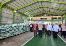 Kapolri Tinjau Inovasi Pupuk Batu Bara, Lepas Distribusi 80 Ton untuk Petani Riau