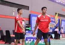 Ganda Putra Rizki/Raihan Melangkah ke Semifinal Junior International GP 2026