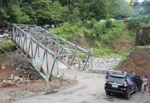 PU Pastikan Jembatan Enang-Enang Tetap Beroperasi Selama Penguatan Struktur