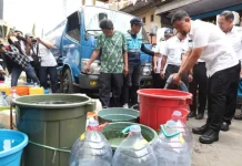 50 Ribu Warga Makassar Terdampak Kekeringan, BPBD Makassar Siapkan Tandon Air
