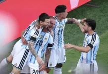 Argentina Unggul atas Swiss Babak Pertama Perempat Final