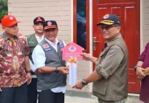 BNPB Serahkan Huntap bagi Korban Siklon Senyar Sumbar