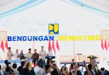 Lima Bendungan Diresmikan, Mentan Optimistis Produksi Beras Naik