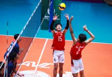 Indonesia Kalah 0-3 dari Cina Taipei di Kejuaraan AVC