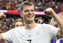 Alexander Sorloth Jadi Sasaran Kebencian usai Norwegia Kalah dari Inggris