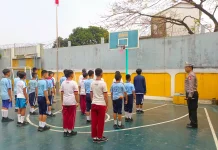 Korlantas Polri Edukasi Siswa Baru Cegah 'Bullying' dan Penyalahgunaan Narkoba