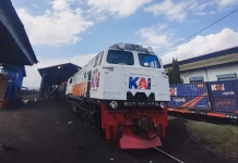 KAI Operasikan KA Barapati Switching Muat 3.000 Ton Batu Bara