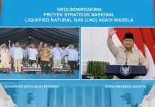 Presiden Prabowo Resmikan Groundbreaking Proyek Energi LNG Abadi Masela