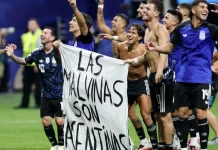 Argentina Terancam Kena Sanksi karena Spanduk 'Las Malvinas Son Argentinas'