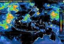Prakiraan Cuaca Ibu  Kota Provinsi se-Indonesia, 18 Juli