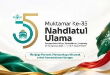 Logo Muktamar NU Ke-35 Karya Alumnus Ponpes Langitan