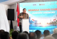 Pembangunan  Sistem Kabel Nongsa-Changi, Koridor Digital Indonesia-Singapura