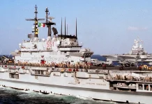 Indonesia Terima Hibah Kapal Induk Giuseppe Garibaldi dari Italia