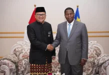 Dubes RI Serahkan Surat Kepercayaan kepada Presiden Afteng