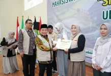 Ketua Umum PB Mathla'ul Anwar Lepas Mahasiswa KKN UNMA