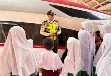 KCIC Edukasi 70 Anak Peduli Lingkungan Melalui Kereta Whoosh